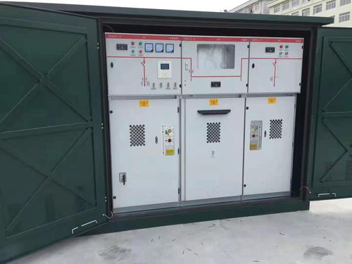 廊坊市35kV電纜分接箱與10kV高壓電纜分支箱（一進二出，帶SF6開關）實物圖解析